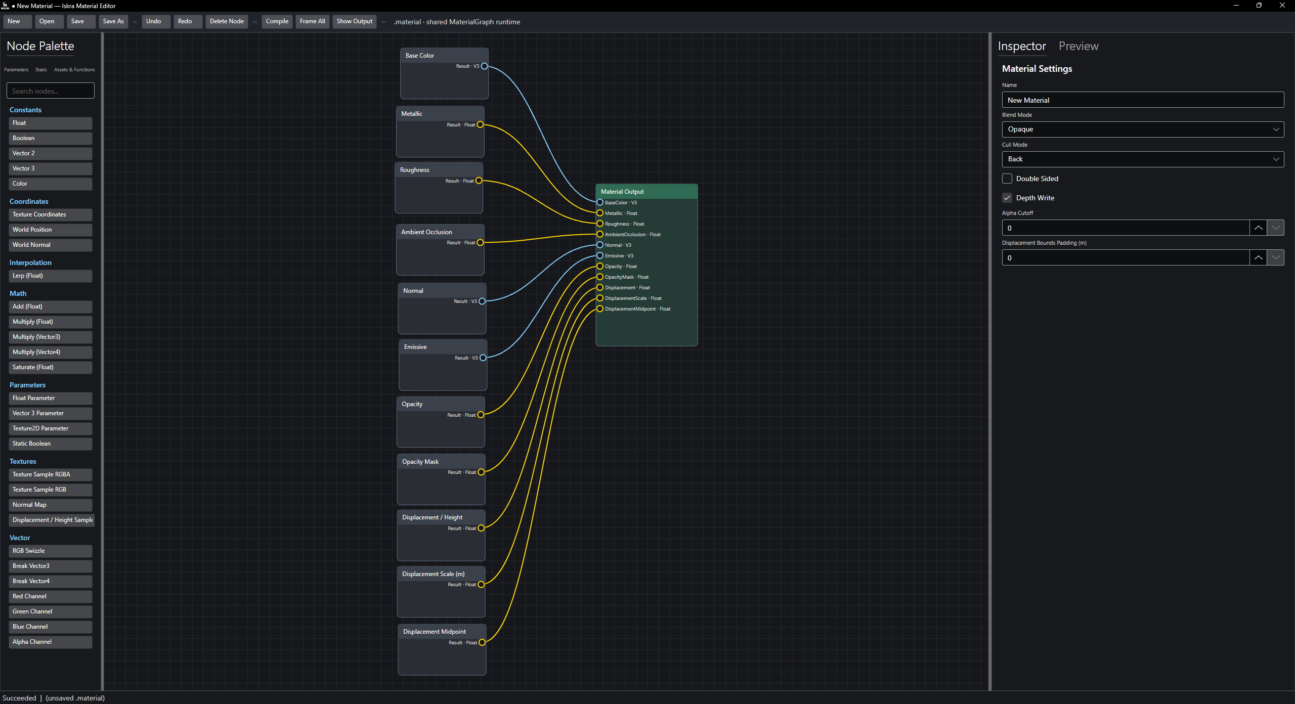 Material Editor